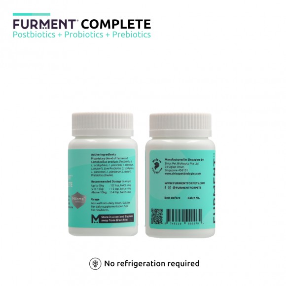 FURMENT Complete 50g - Postbiotics, Probiotics, Prebiotics powder supplement